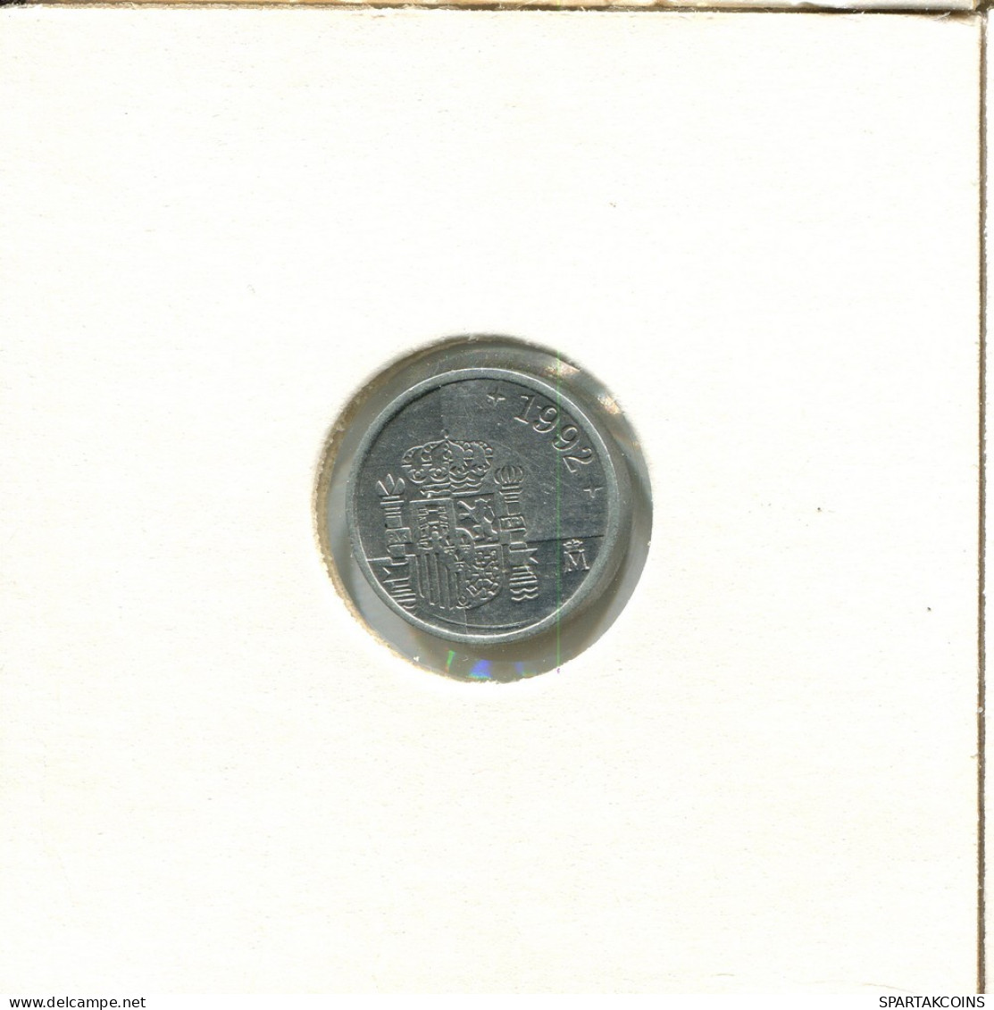 1 PESETA 1992 SPANIEN SPAIN Münze #AZ988.D.A - 1 Peseta