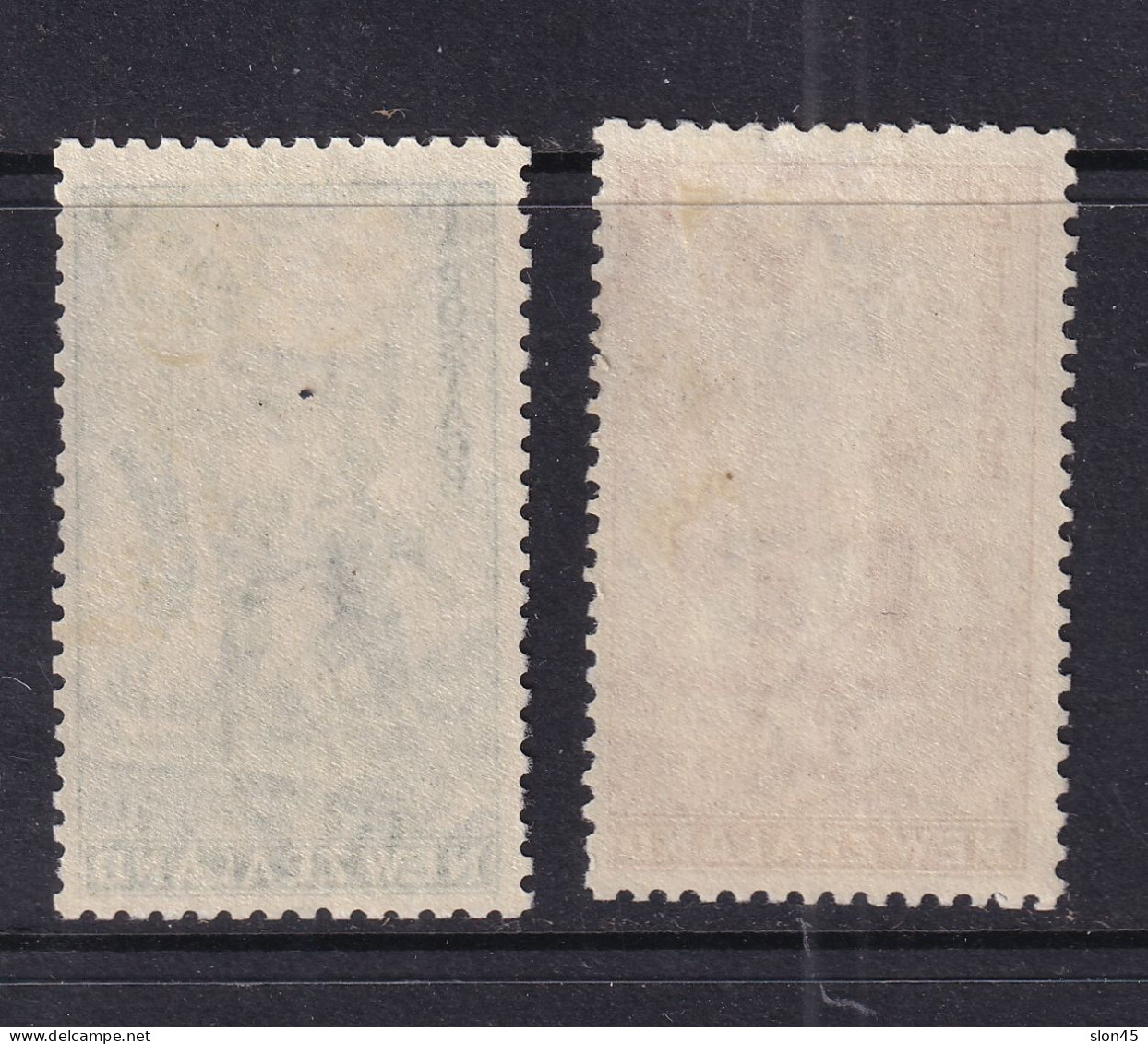New Zealand 1930 Semi Postal Sc B16-17 MH 16212 - Ongebruikt
