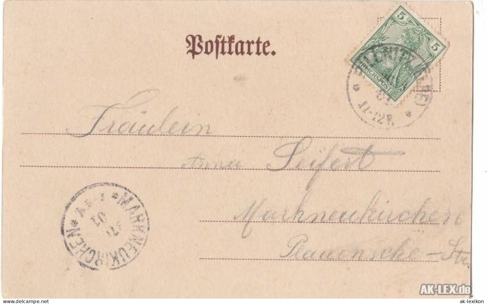 Ansichtskarte Pillnitz Gruss Aus... Friedrichsgrund 1901 - Pillnitz