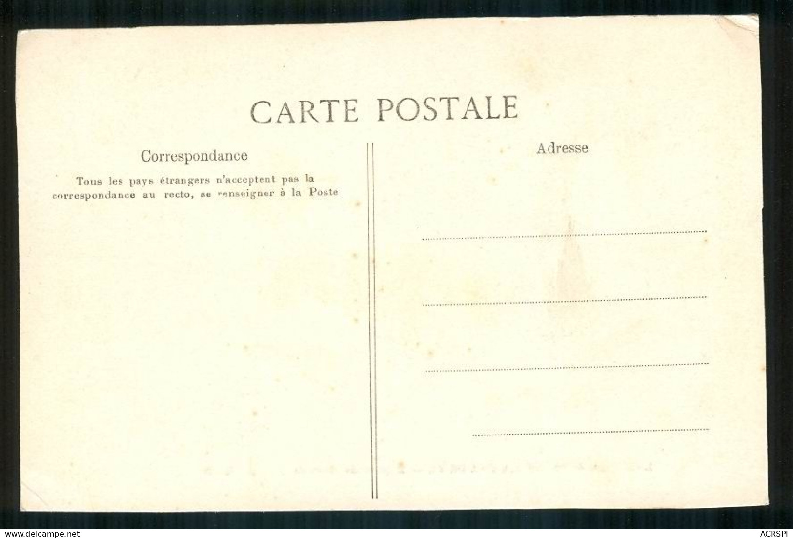 Départ Pour La Corvée Carte Rare  PFRCR00007 P - Kazerne