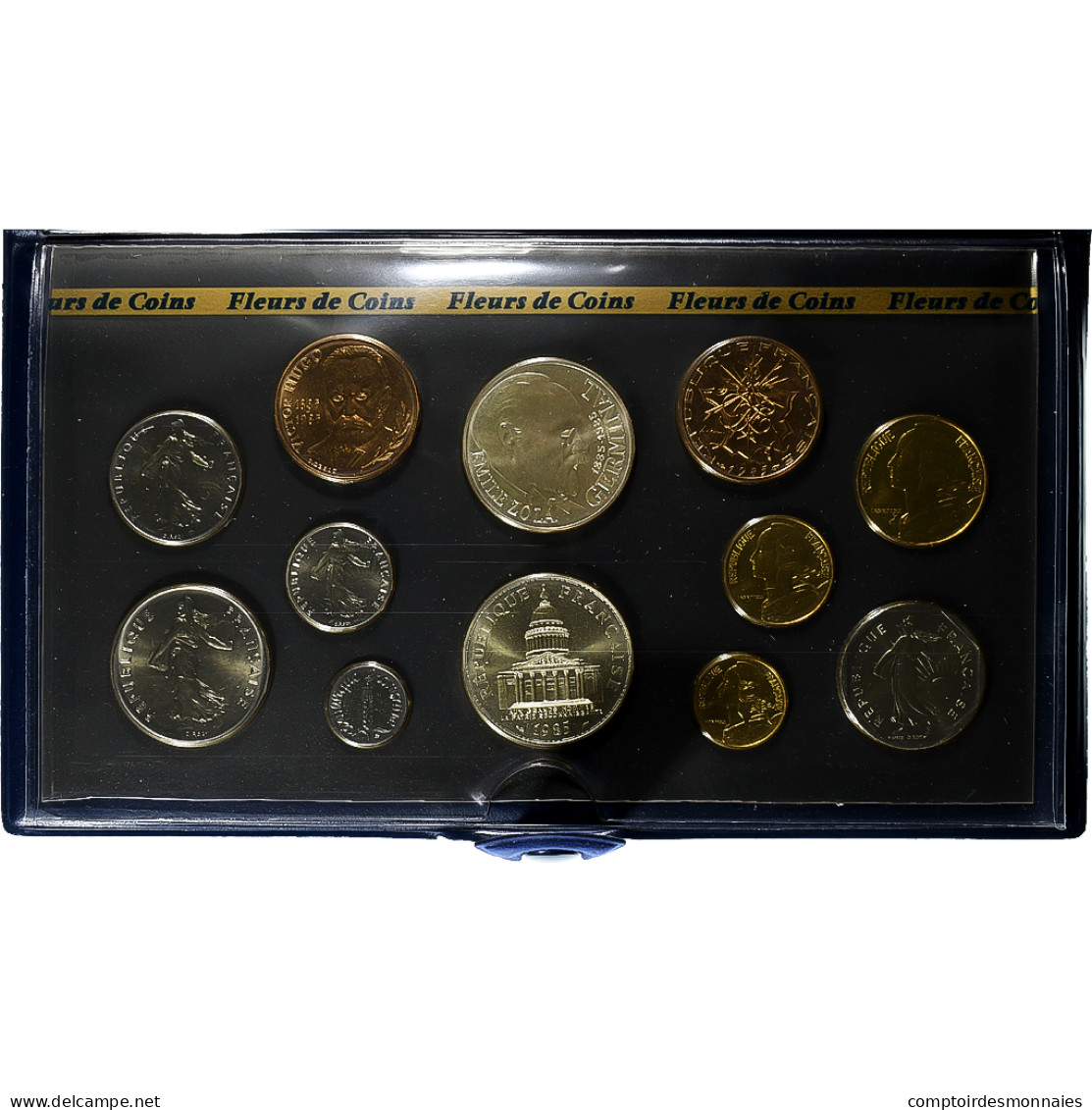 France, Coffret 1 C. à 100 Frs., 1985, MDP, Série FDC, FDC - Other & Unclassified