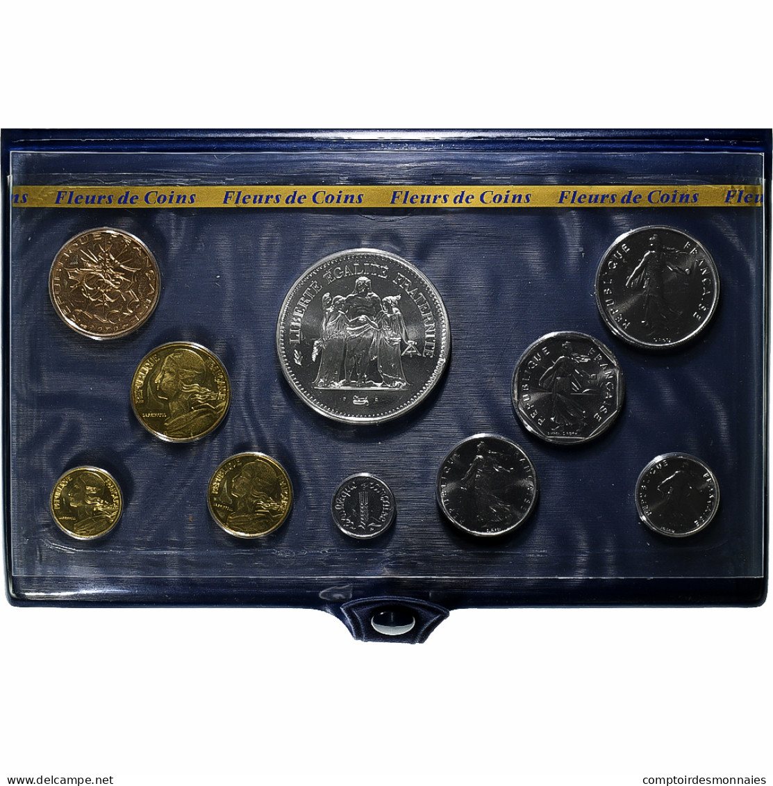 France, Coffret 1 C. à 50 Frs., 1979, MDP, Série FDC, FDC - Altri & Non Classificati