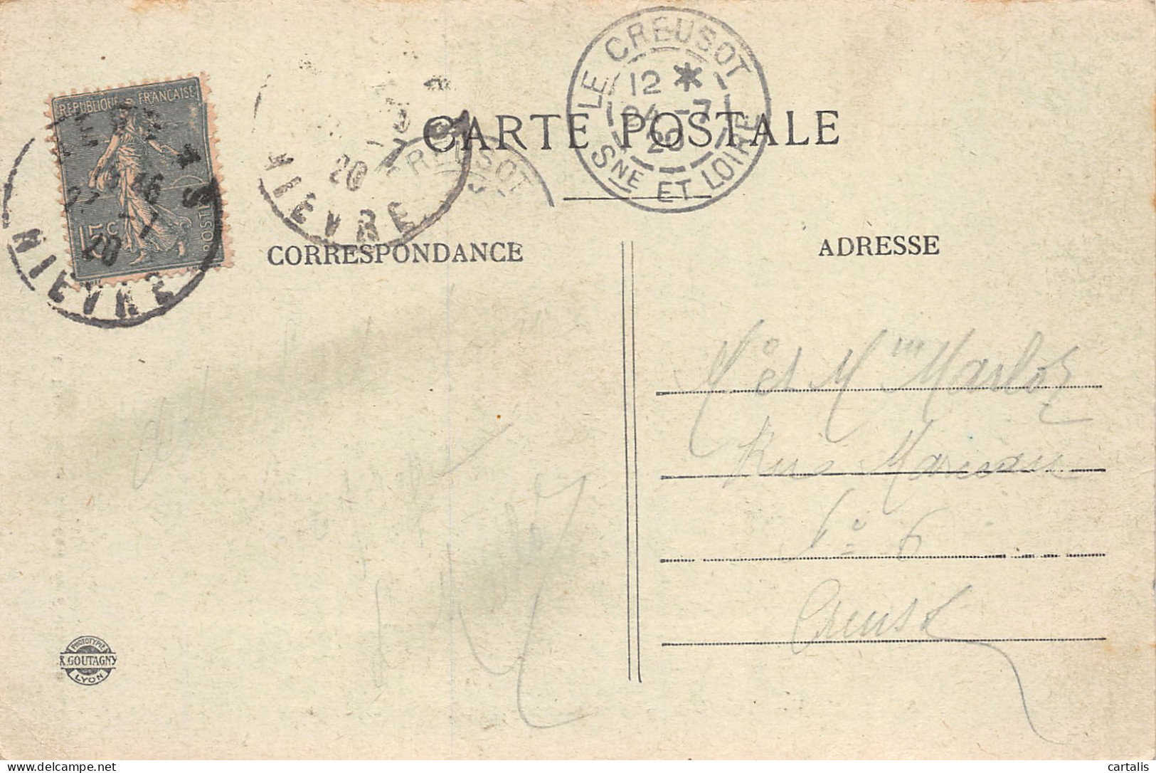 71-LE CREUSOT-N°C4053-C/0369 - Le Creusot