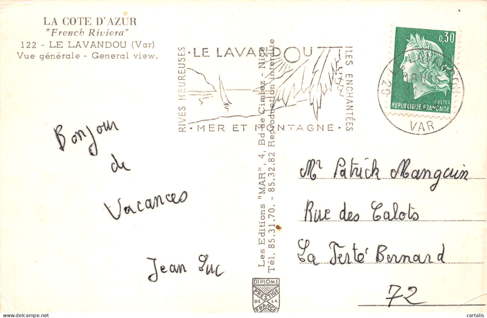 83-LE LAVANDOU-N°C4055-H/0165 - Le Lavandou