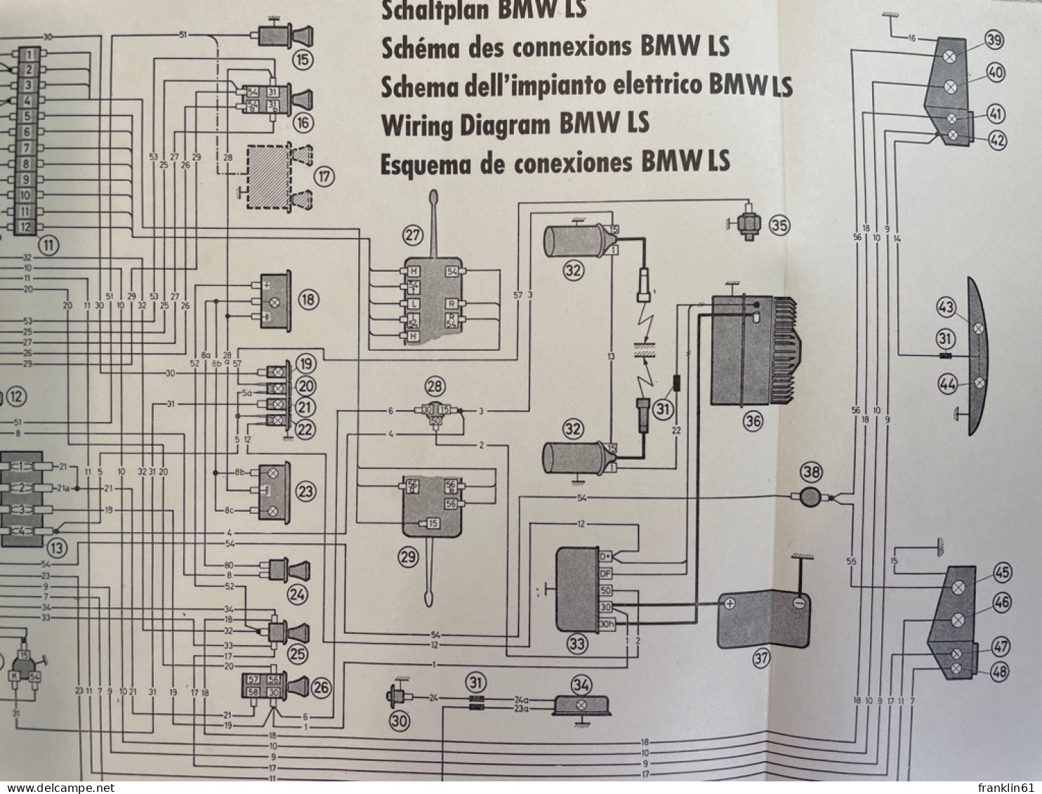 Betriebsanleitung BMW LS Luxus. - Transport