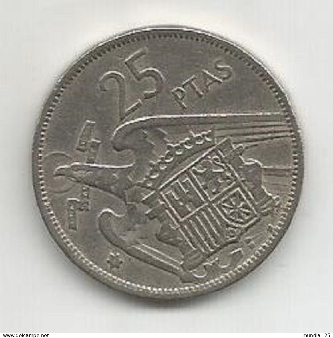 SPAIN 25 PESETAS 1957 (70) - 25 Pesetas