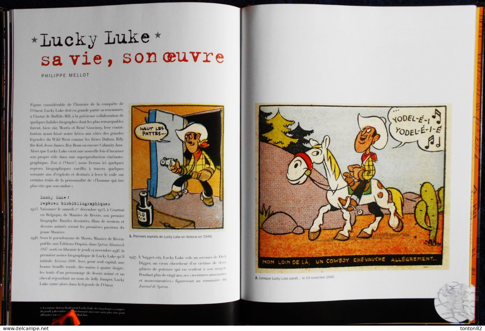 Les dessous du Film ' TOUS À L'OUEST ' - Une Aventure de LUCKY LUKE - Éditions Nicolas Chaudun - ( 2007 ) .