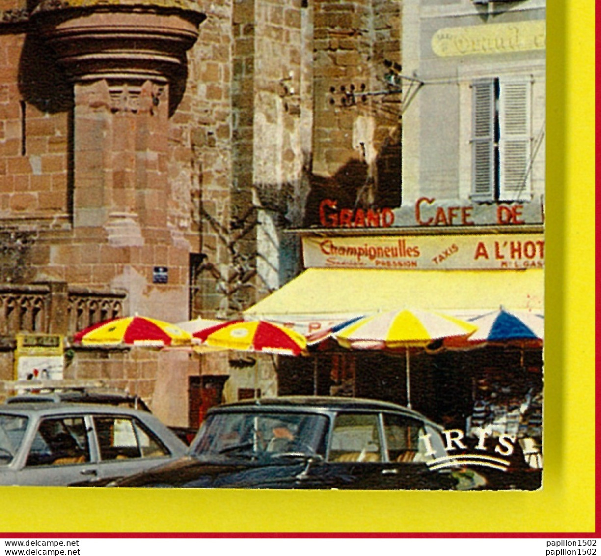 F-12-Espalion-01P2 L'hôtel De Ville, Voir Les Voitures, Café, BE - Espalion