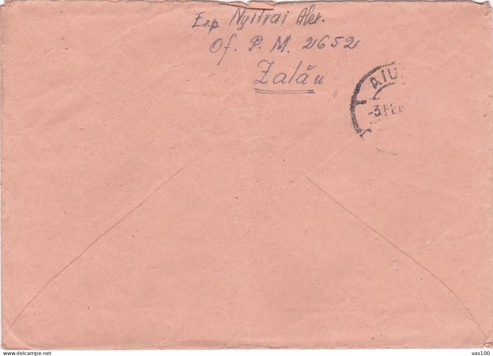 REPUBLIC COAT OF ARMS, STAMPS ON COVER, 1951, ROMANIA - Storia Postale