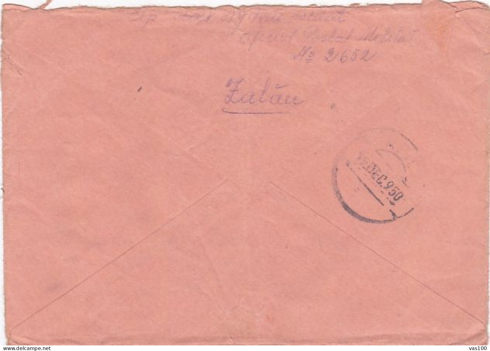 WORLD PEACE, STAMP ON COVER, 1950, ROMANIA - Covers & Documents