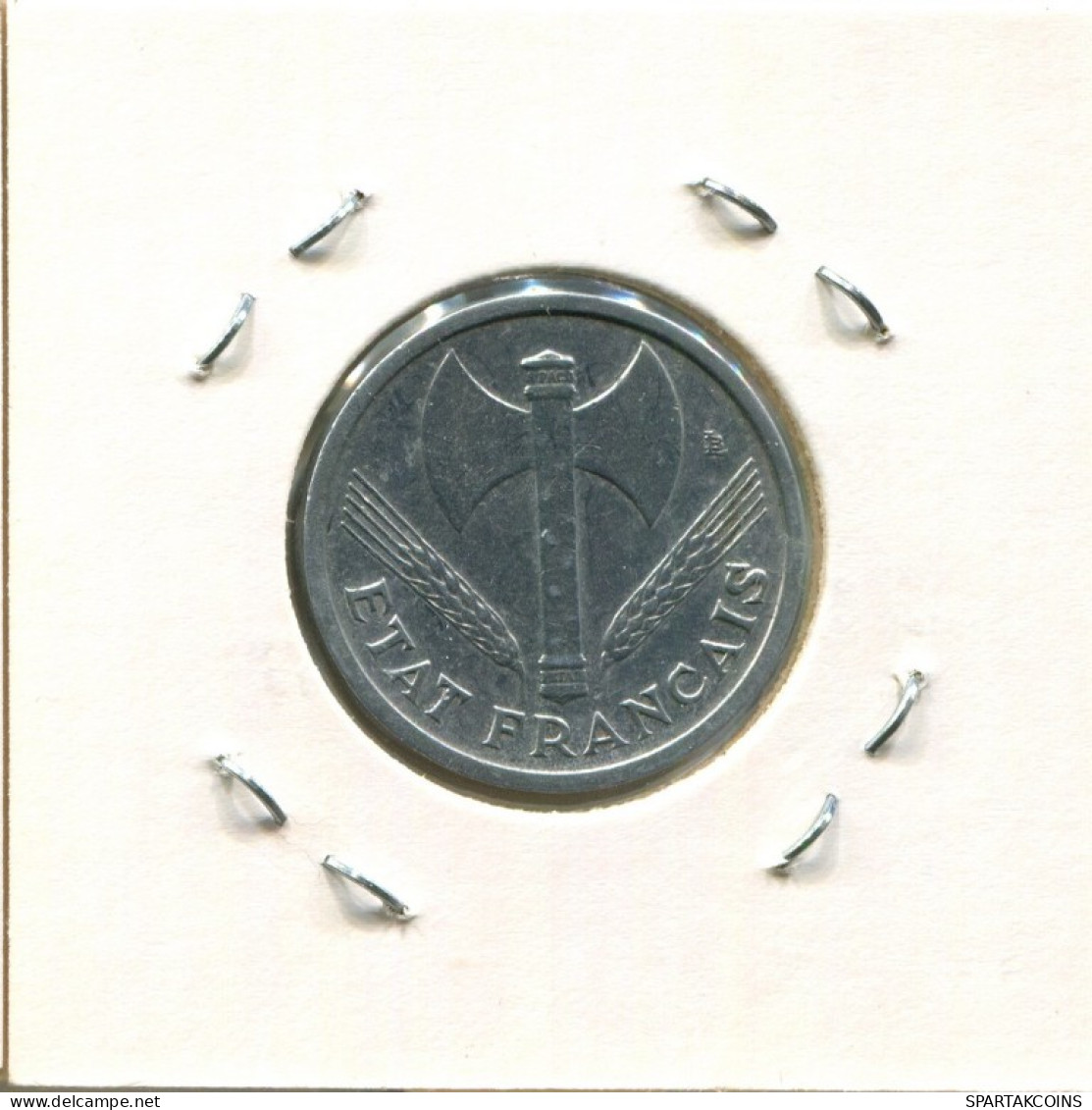 1 FRANC 1943 FRANKREICH FRANCE Französisch Münze #AM283.D.A - 1 Franc