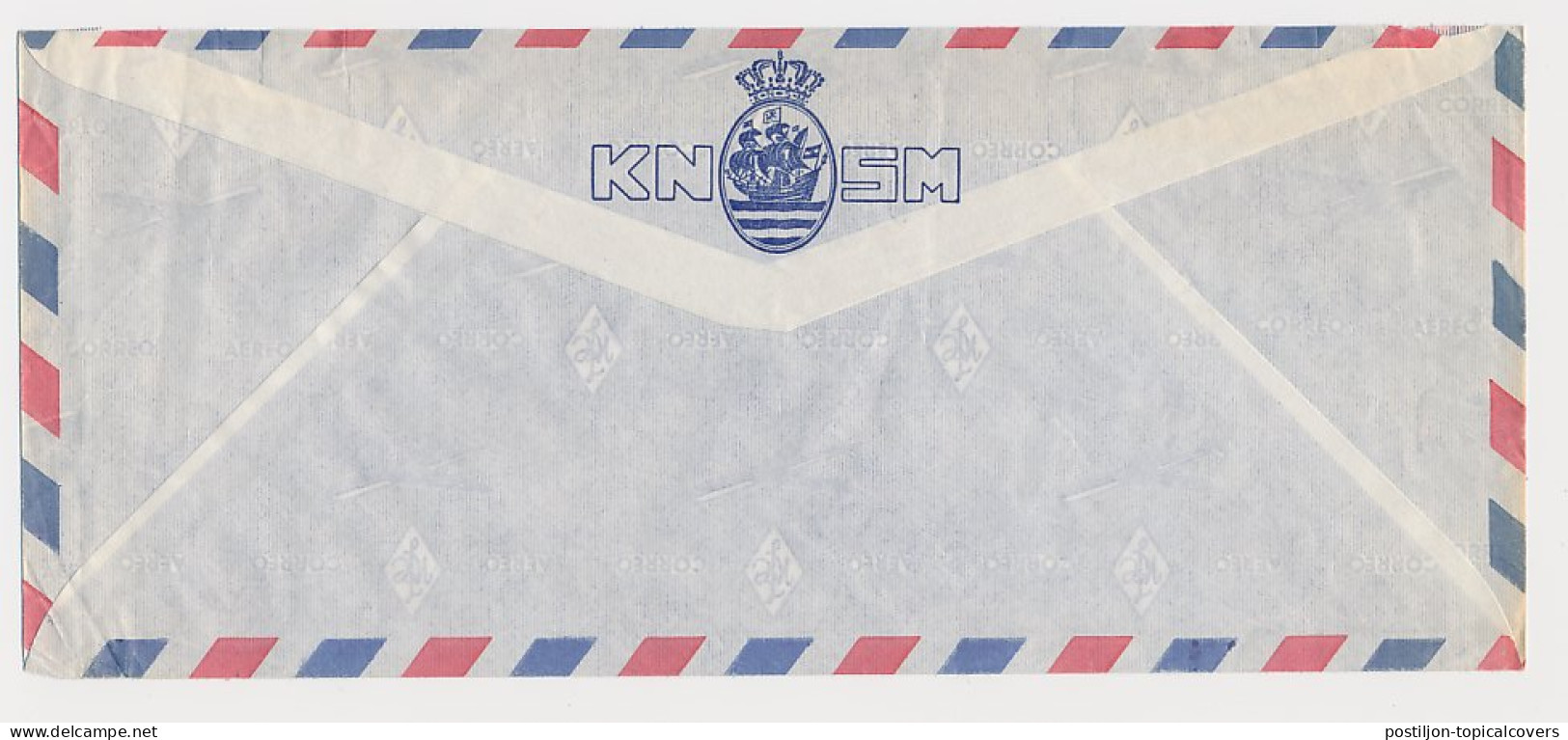 Meter Cover Peru 1970 KNSM - Royal Dutch Steamship Company  - Barche