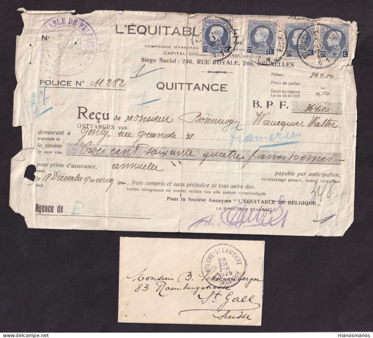 DDGG 428 -  Petit Montenez - Petit Ensemble De 17 Cartes/lettres De Cette émission , Dont Reco De L'Exposition De 1921 - 1921-1925 Petit Montenez