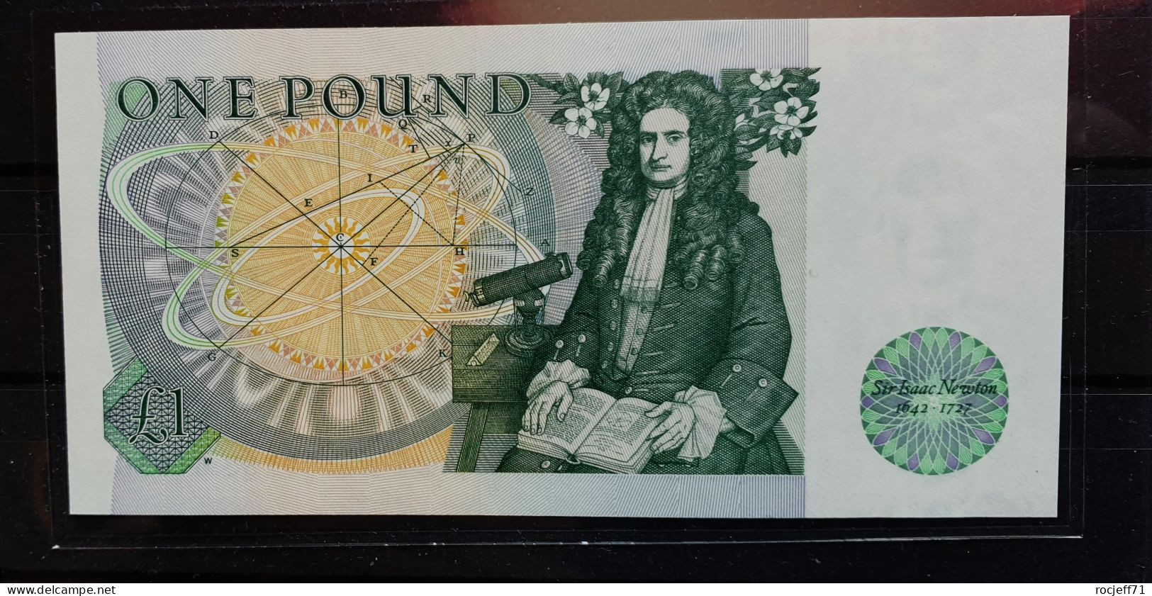07 - 24 - GB - Bank Of England - One Pound - Newton - Neuf Et Superbe - 1 Pound