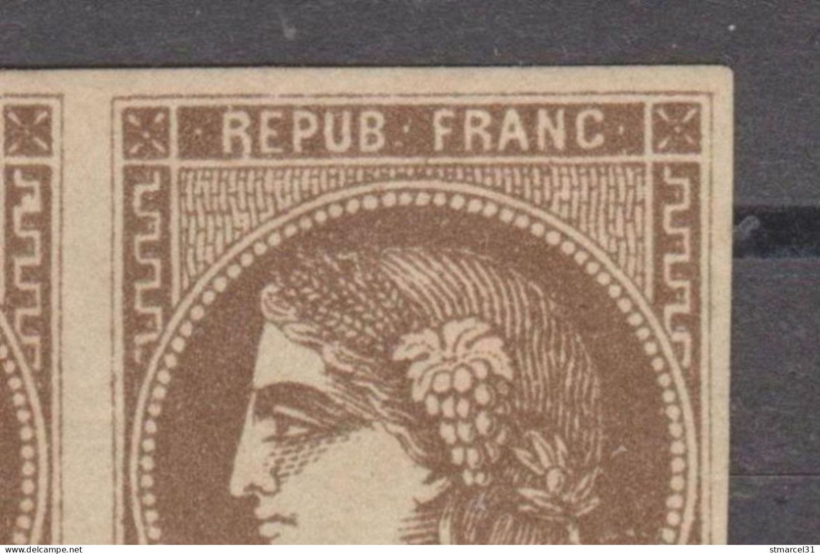 RRR SIGNE BEHR Et GARANTIE Par Sa VSO - 500€ N°47e Dans Bloc Neuf** TBE - 1870 Bordeaux Printing