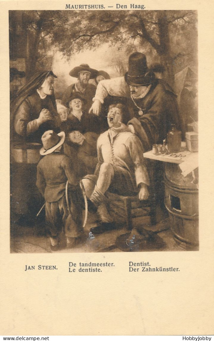 1 Medical Office  A N D  Dental Office + 1 Artiste Jan Steen: Dentist / Der Zahnkünstler / Le DENTISTE / De tandmeester