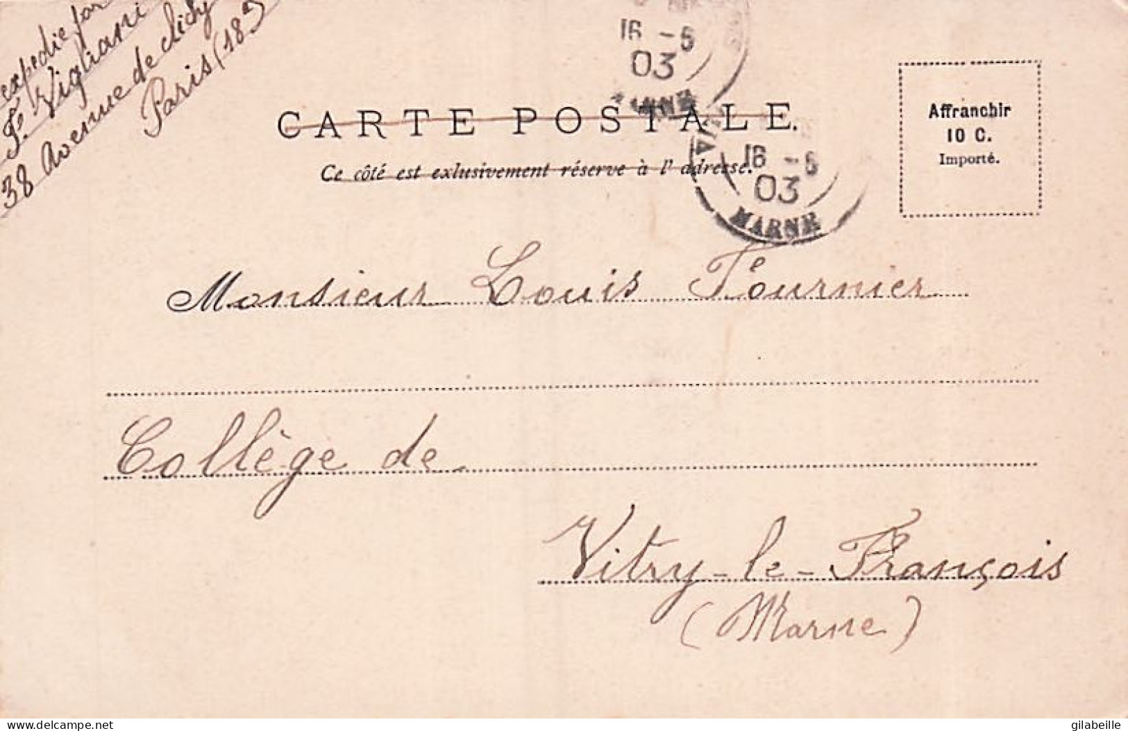 75 - PARIS 01- Le Ministere Des Colonies - 1903 - Arrondissement: 01