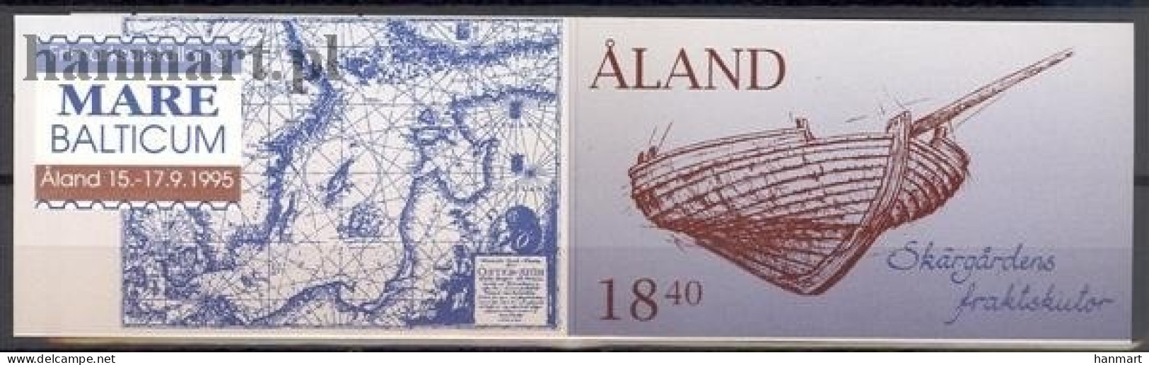 Åland Islands 1995 Mi Mh 3 MNH  (ZE3 ALNmh3) - Ships