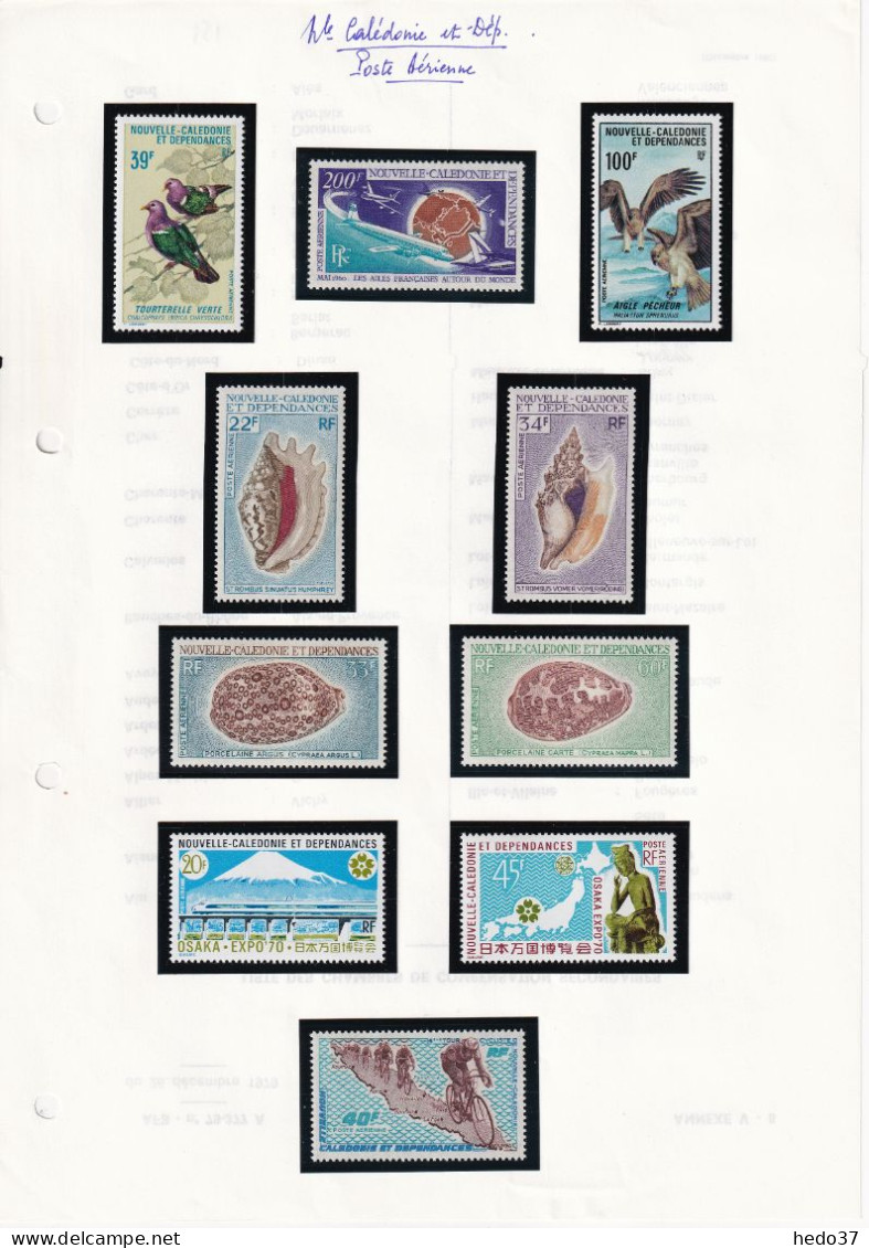 Nouvelle Calédonie - Collection Poste Aérienne N°73/344 - Neufs ** Sans Charnière - TB - Nuevos