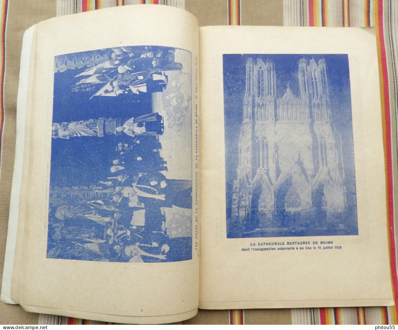 12 RODEZ ALMANACH L'Union Catholique 1939 Hitler PUB