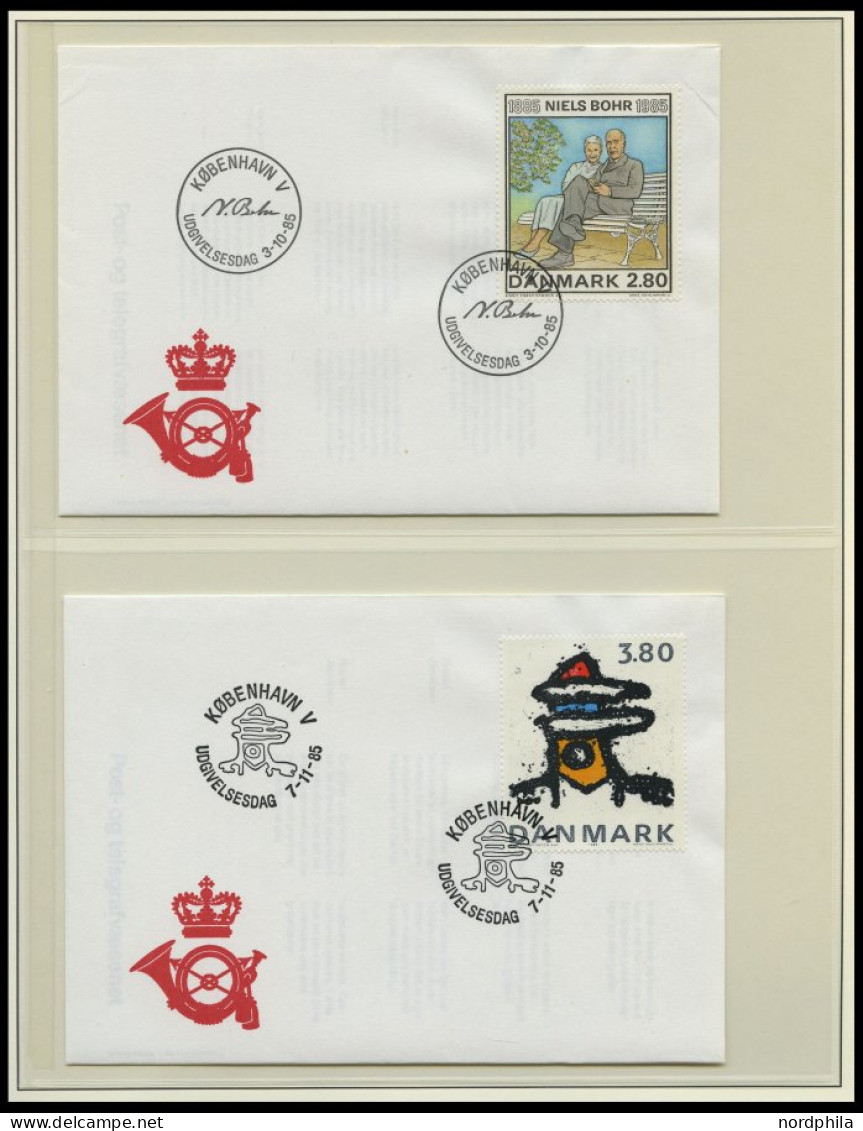 SAMMLUNGEN, LOTS 1984-91, Bis Auf Wenige Werte Komplette Sammlung Von Ca. 140 FDC`s In 3 Neuwertigen Lindner-Spezialalbe - Other & Unclassified