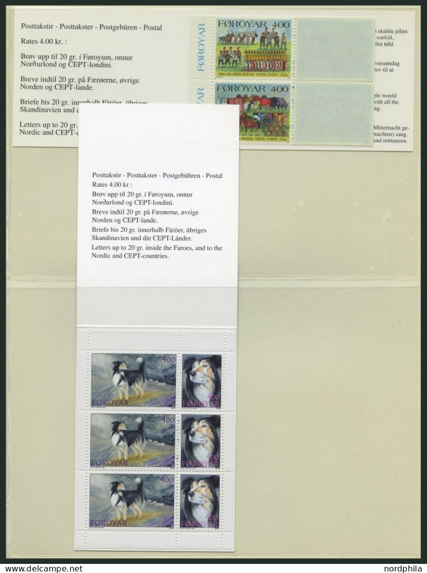 FÄRÖER MH 1-18 , 1983-2000, Alle 18 Markenheftchen Komplett, Pracht, Mi. 268.- - Other & Unclassified