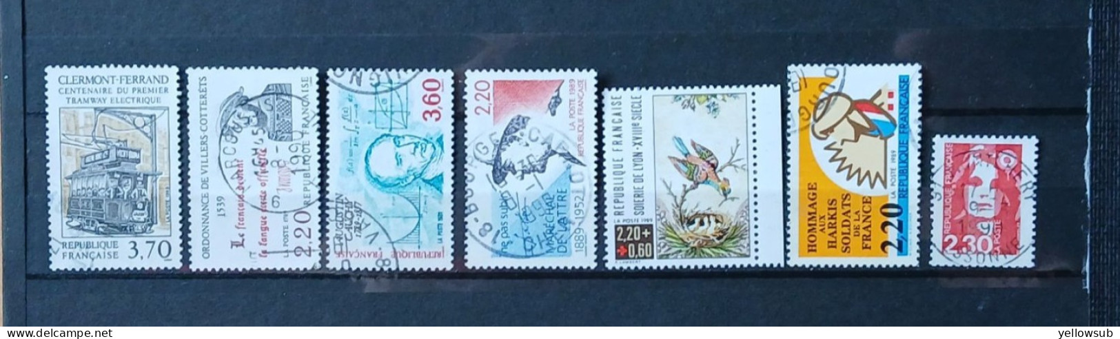 France : 1989 - Entre 2560 Et 2614 - Oblitérés - Used Stamps