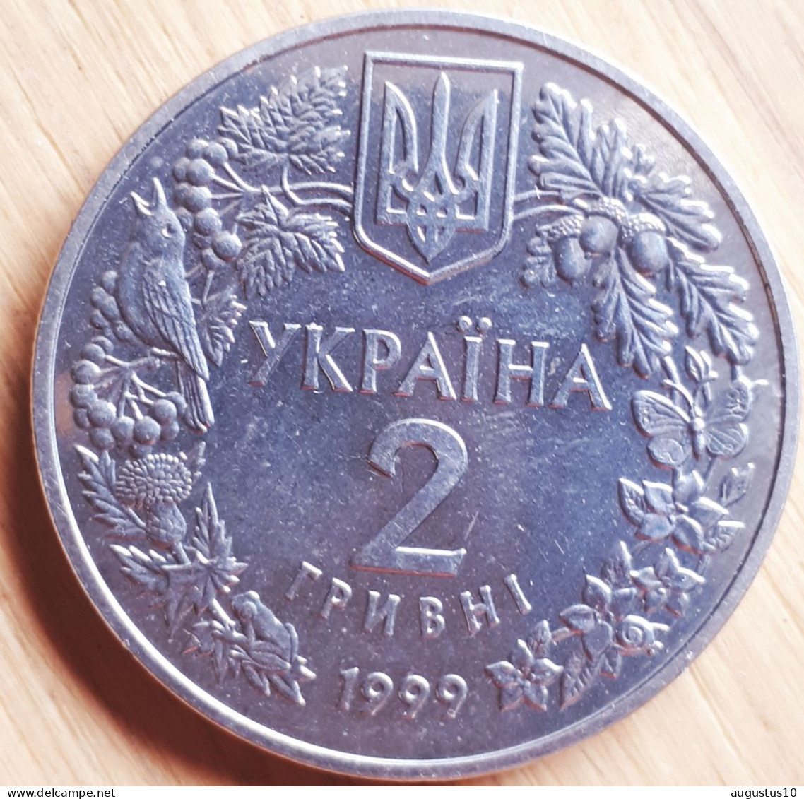 OEKRAÏNE : 2 HRYVNY 1999 STEPPE EAGLE KM 72 Br.UNC - Ukraine