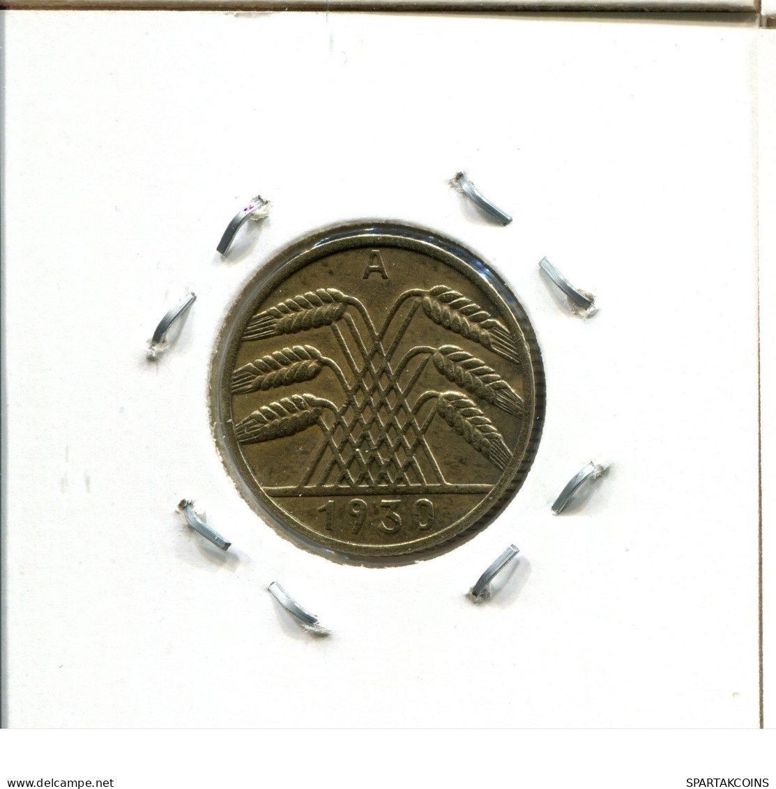 10 REICHSPFENNIG 1930 A GERMANY Coin #DA505.2.U.A - 10 Renten- & 10 Reichspfennig