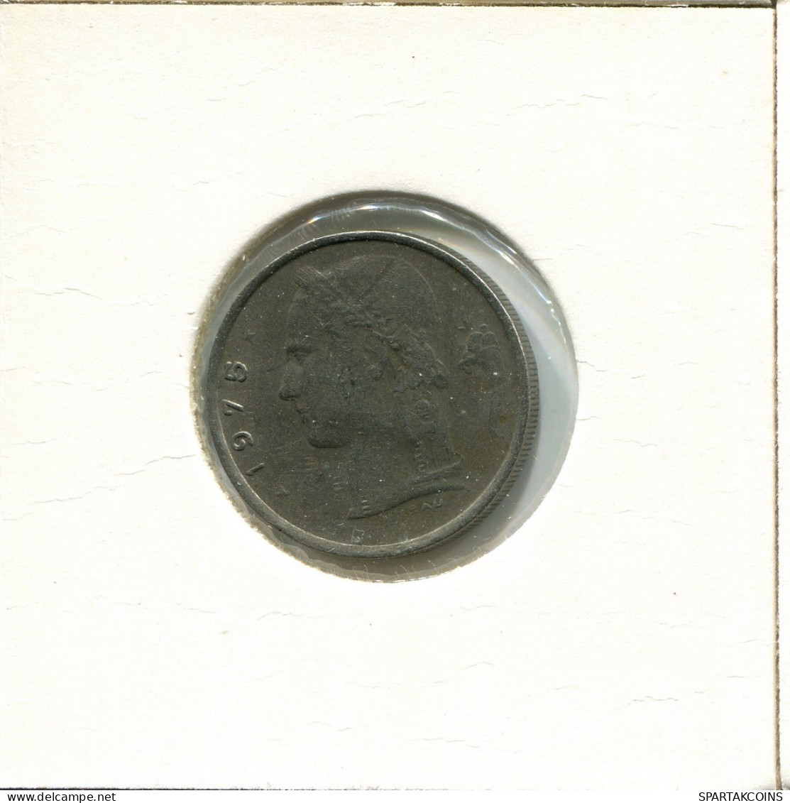 1 FRANC 1975 DUTCH Text BELGIUM Coin #AU628.U.A - 1 Franc