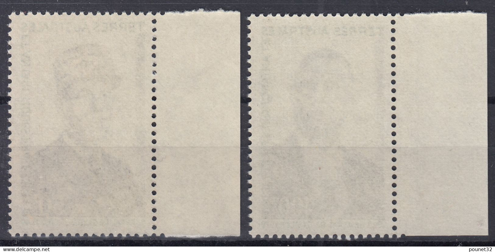 TIMBRE TAAF GENERAL DE GAULLE N° 46 & 47 NEUFS ** GOMME SANS CHARNIERE - Unused Stamps