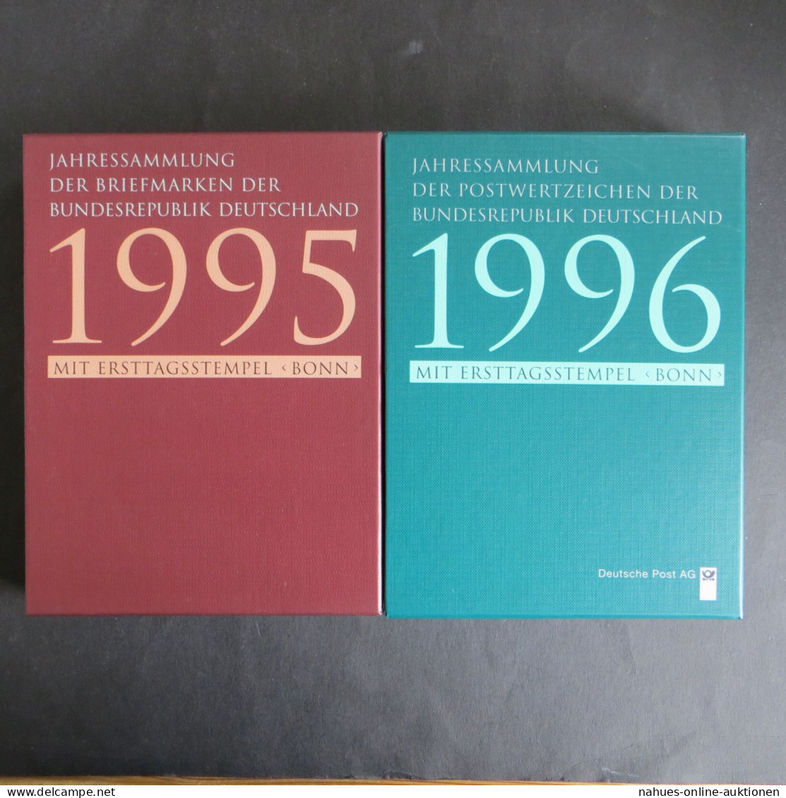 Bund Jahressammlungen Dt Post 11 Bände Selten M Ersttagst. Bonn KatWert 1.500,-€ - Collections Annuelles