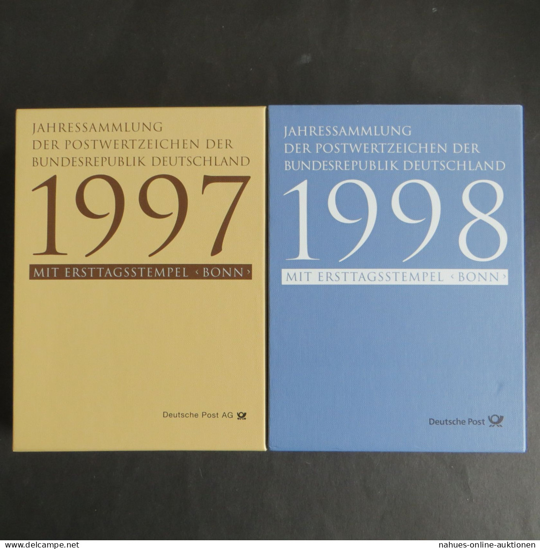 Bund Jahressammlungen Dt Post 11 Bände Selten M Ersttagst. Bonn KatWert 1.500,-€ - Annual Collections