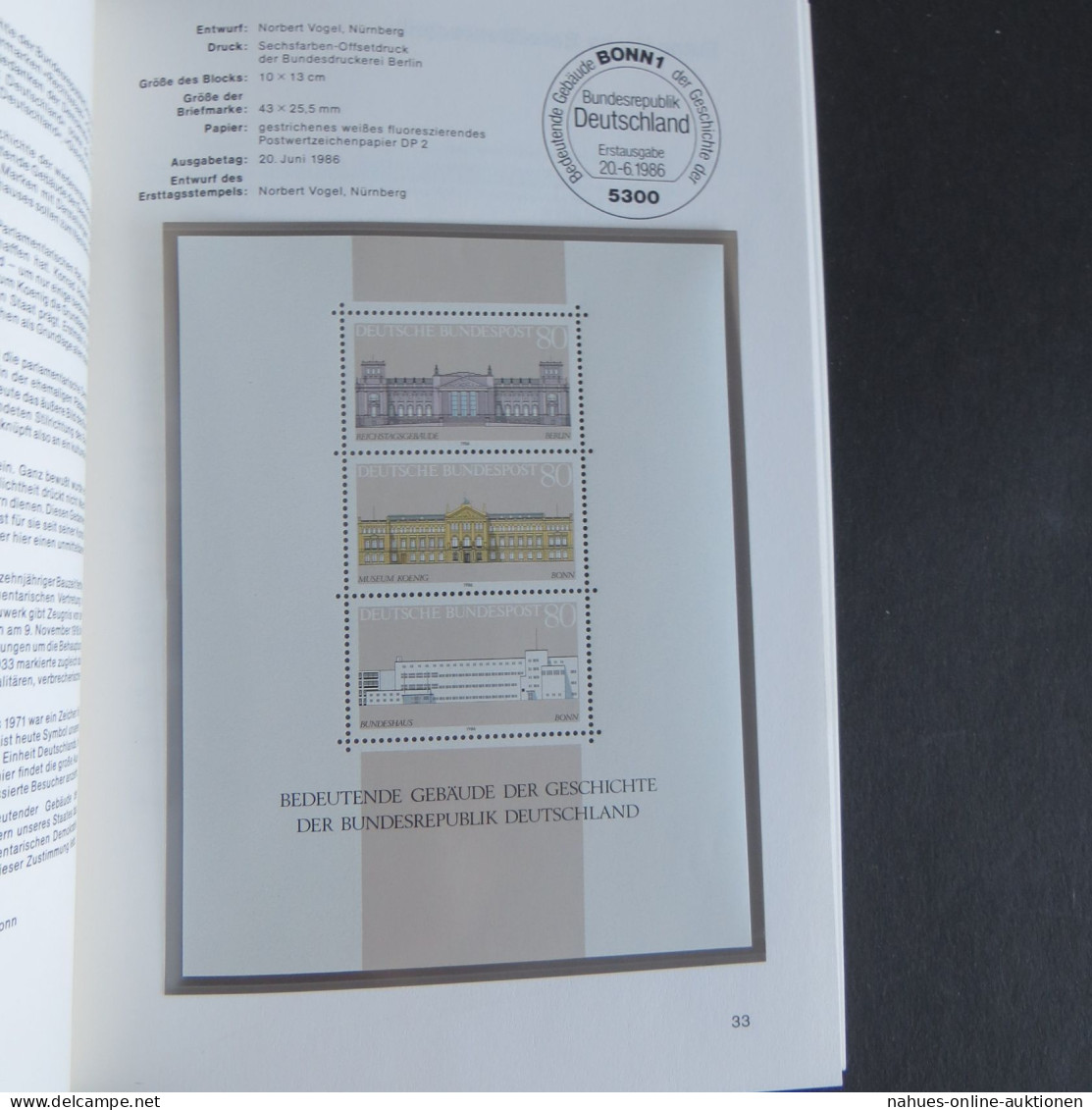 Bund Bundesrepublik Berlin Jahrbuch 1986 Luxus Postfrisch MNH Kat .-Wert 75,00 - Jaarlijkse Verzamelingen