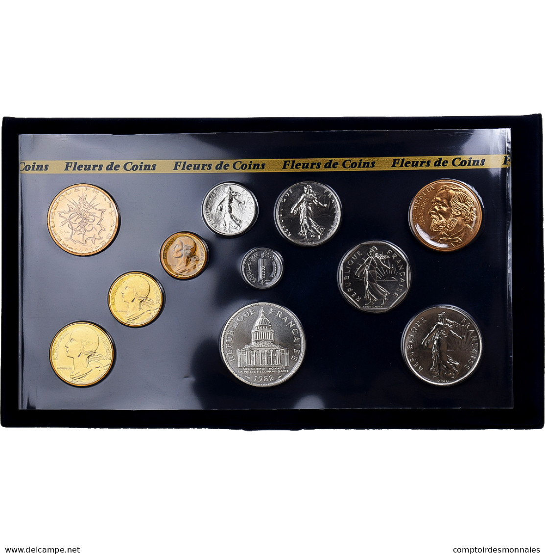 France, Coffret 1 C. à 50 Frs., 1982, MDP, Série FDC, FDC - Altri & Non Classificati