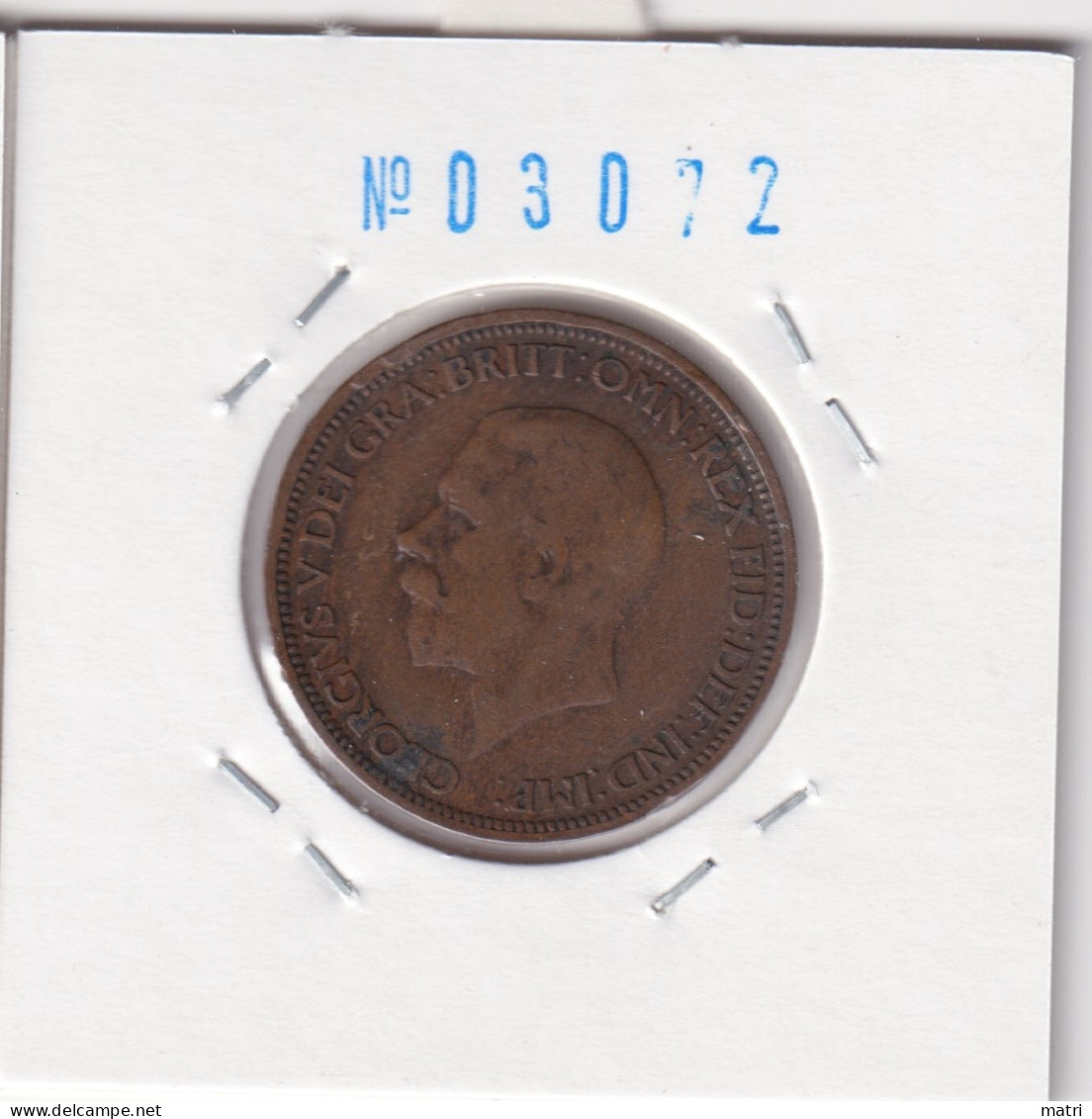 Great Britain 1/2 Penny 1932  Km#837 - C. 1/2 Penny