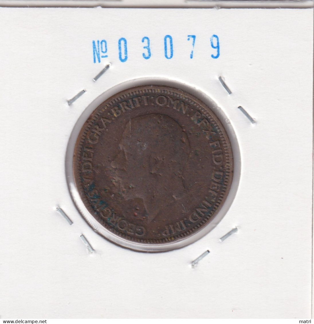 Great Britain 1/2 Penny 1932  Km#837 - C. 1/2 Penny