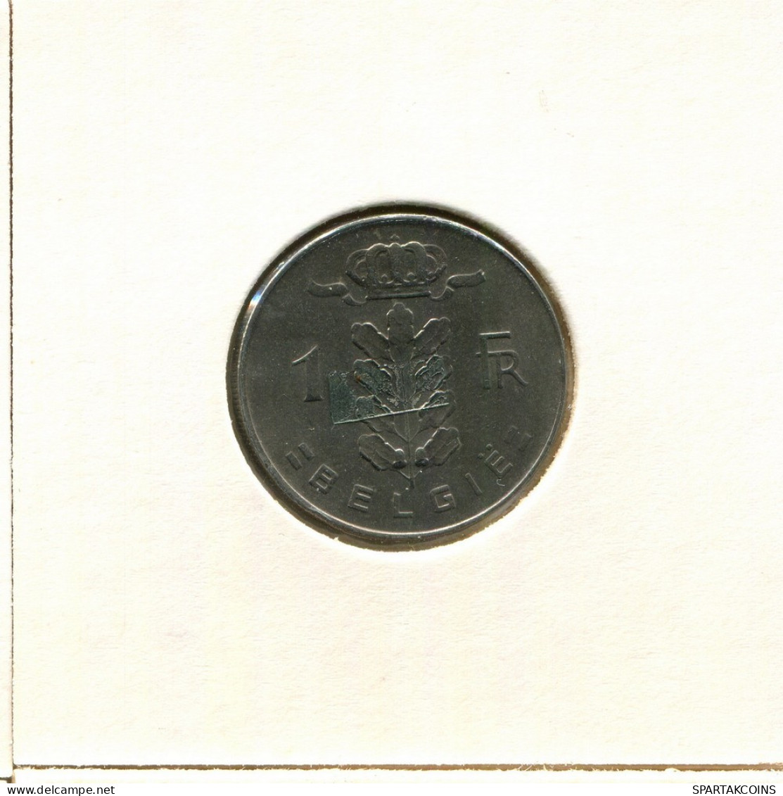 1 FRANC 1975 DUTCH Text BELGIEN BELGIUM Münze #BB193.D.A - 1 Franc