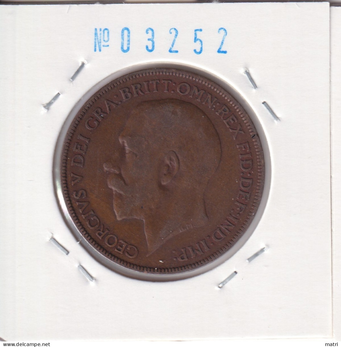 Great Britain 1 Penny 1921  Km#810 - D. 1 Penny