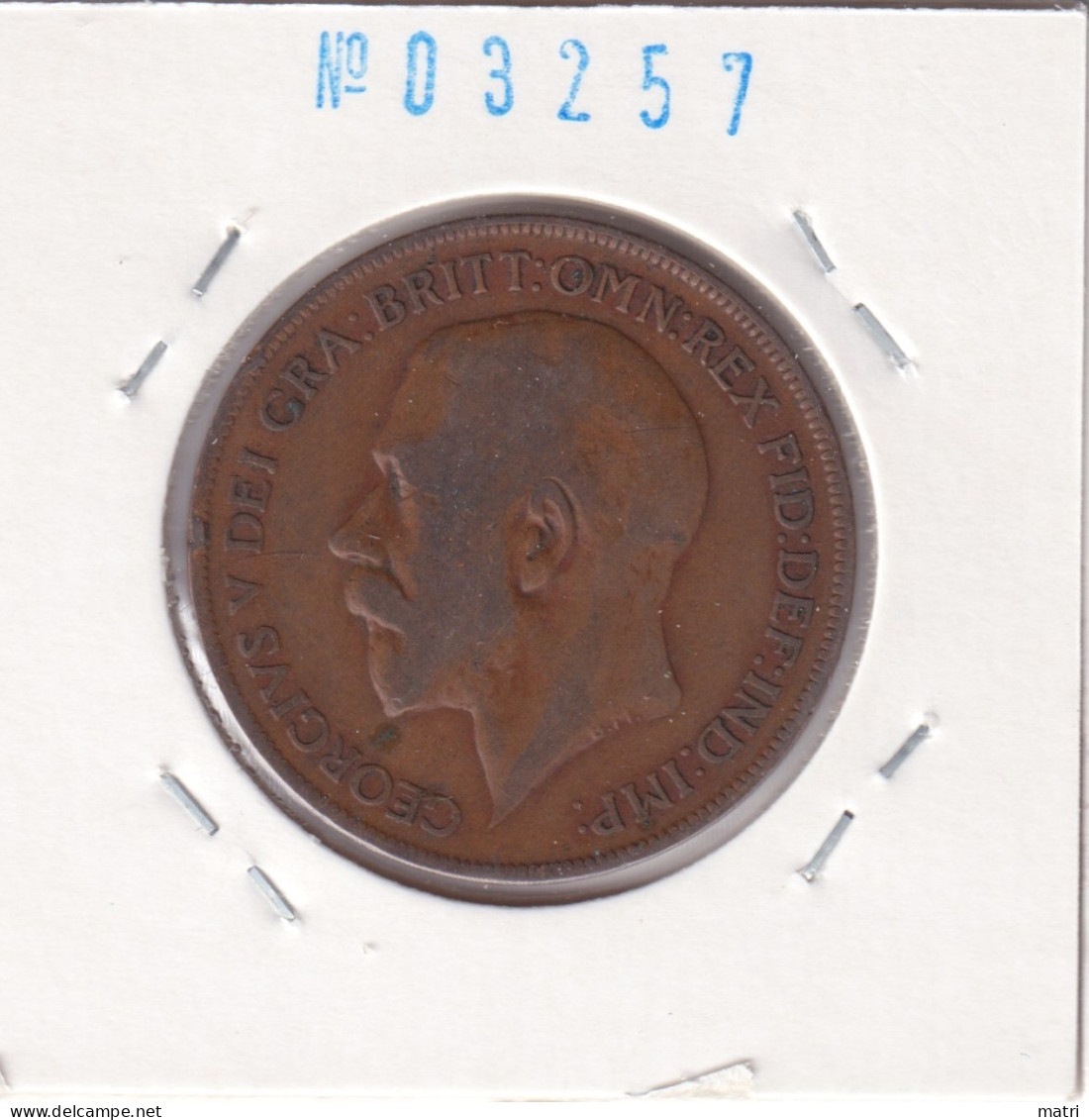 Great Britain 1 Penny 1921  Km#810 - D. 1 Penny