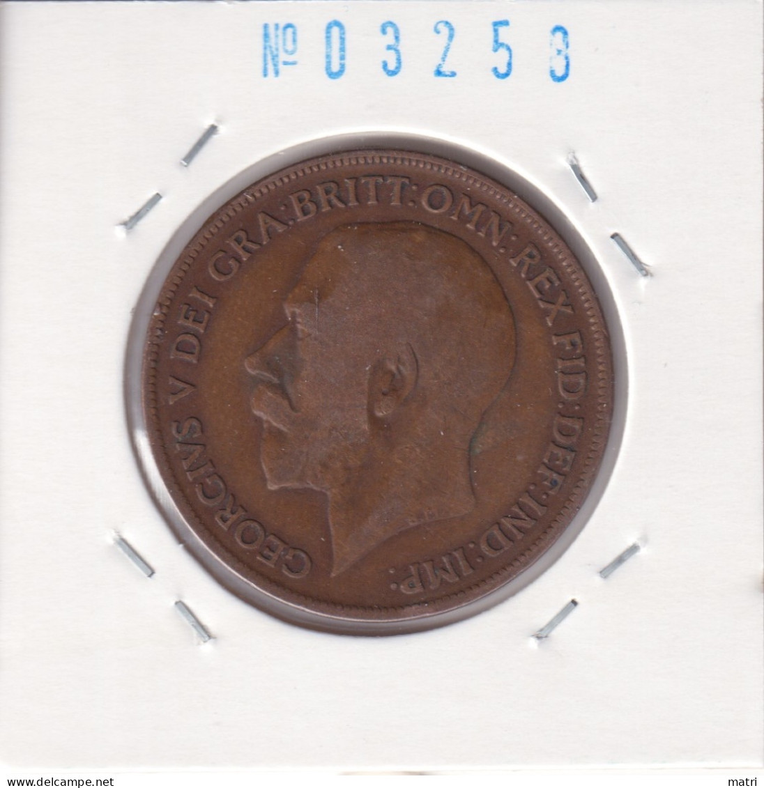 Great Britain 1 Penny 1921  Km#810 - D. 1 Penny