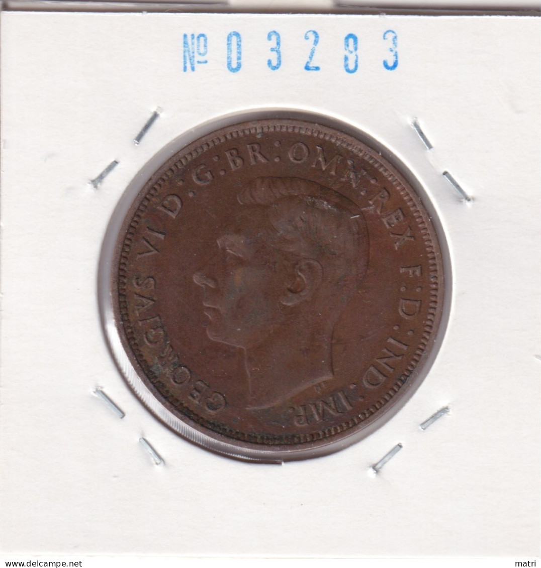 Great Britain 1 Penny 1937  Km#845 - D. 1 Penny