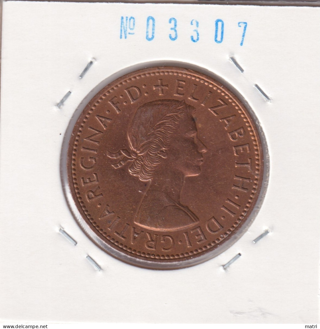 Great Britain 1 Penny 1961  Km#897 - D. 1 Penny