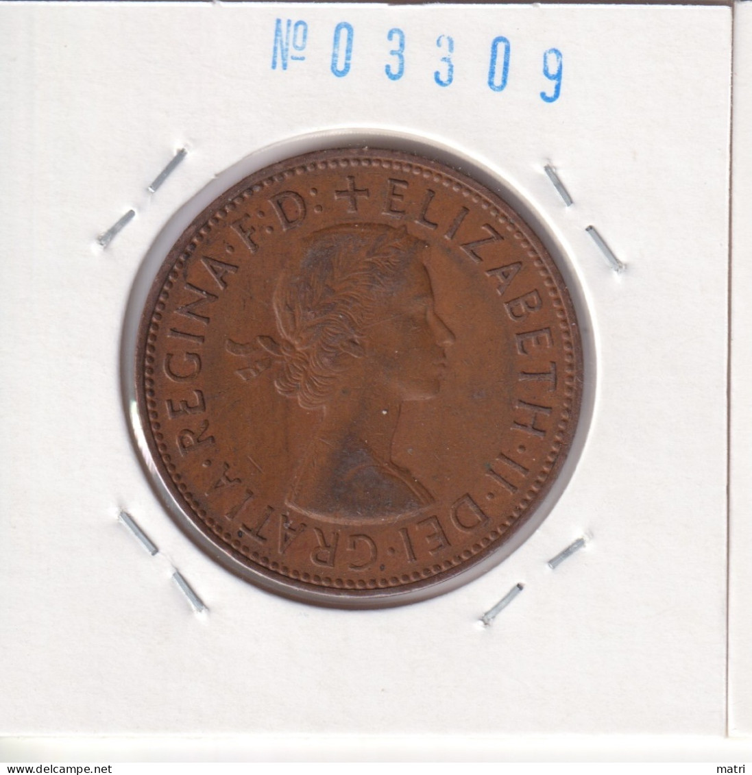 Great Britain 1 Penny 1963  Km#897 - D. 1 Penny