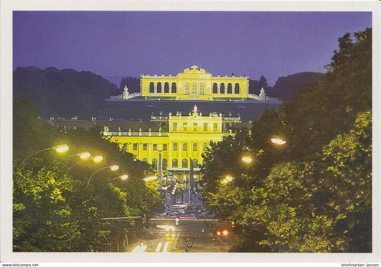 Österreich, Postkarte Mi.Nr. P 544/5 Kaiserin Elisabeth / Schloss Schönbrunn - Postcards