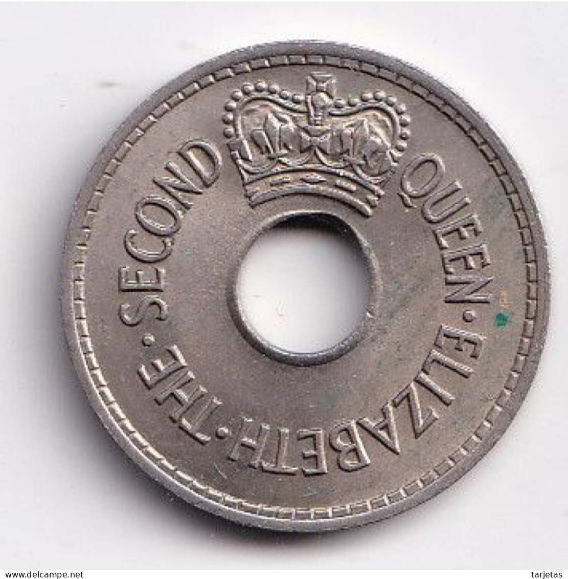 MONEDA DE FIJI DE 1 PENNY DEL AÑO 1968 (COIN) - Fidschi