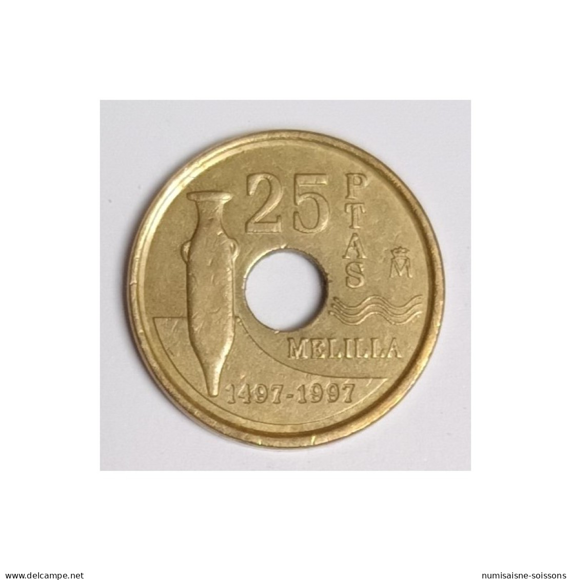 ESPAGNE - KM 983 - 25 PESETAS 1997 - MELILLA - 25 Pesetas