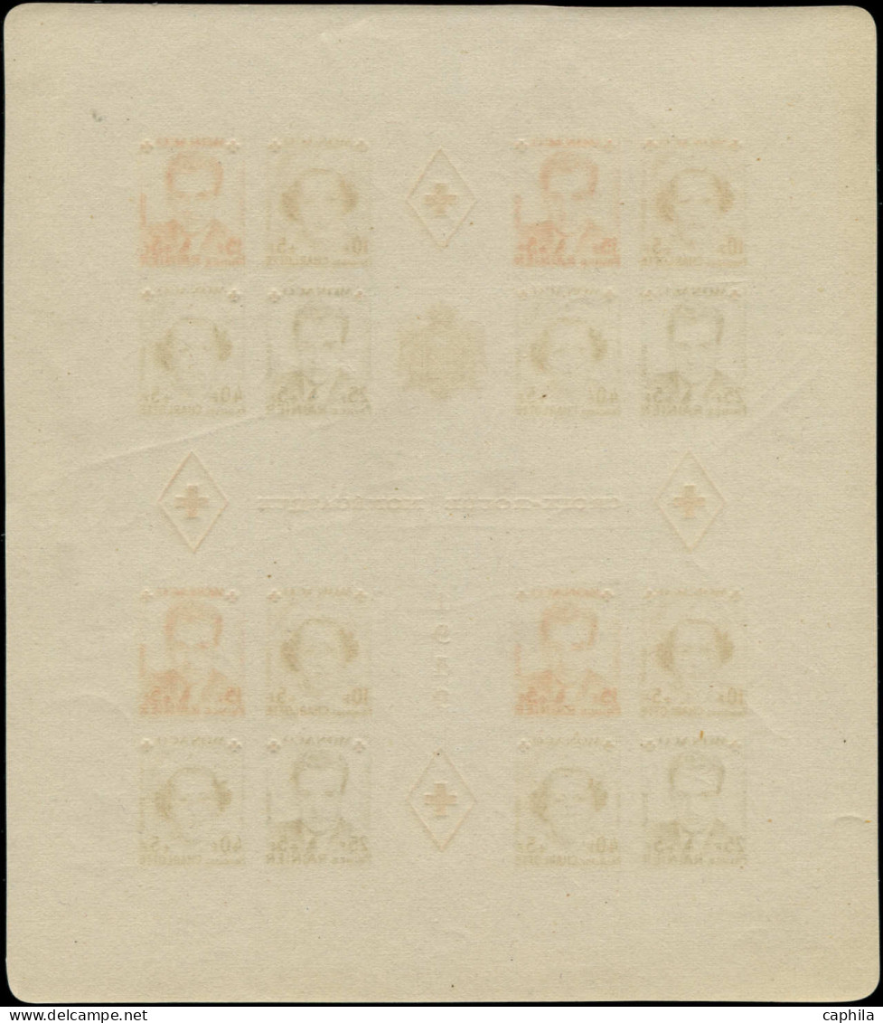 MONACO Blocs Feuillets ** - 3B, Non Dentelé: Croix-Rouge 1949 - Cote: 510 - Altri & Non Classificati