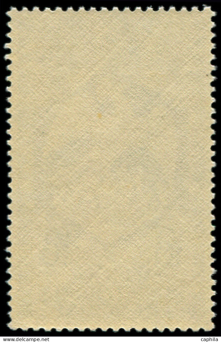 AFRIQUE EQUATORIALE Poste ** - 142a, Double Impression Dans La Valeur: 10c. Bleu-gris (Maury) - Cote: 150 - Unused Stamps