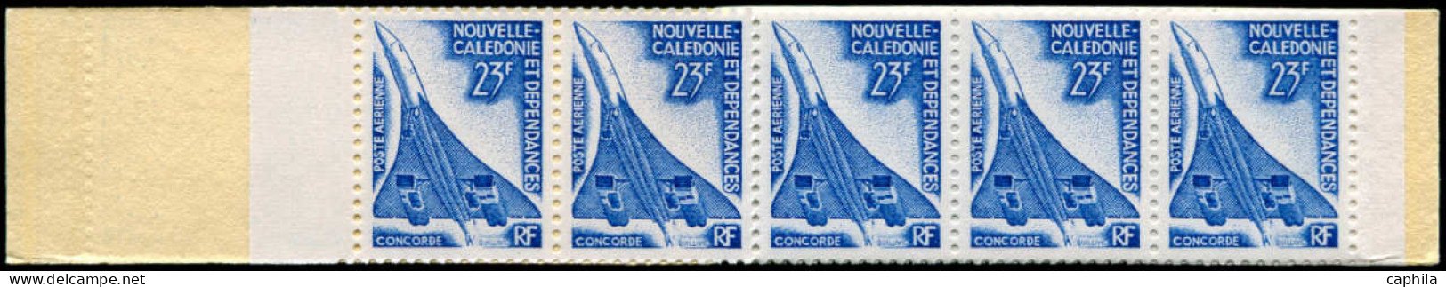 NOUVELLE-CALEDONIE Poste Aérienne ** - 139, Carnet Complet: Concorde - Cote: 370 - Nuovi